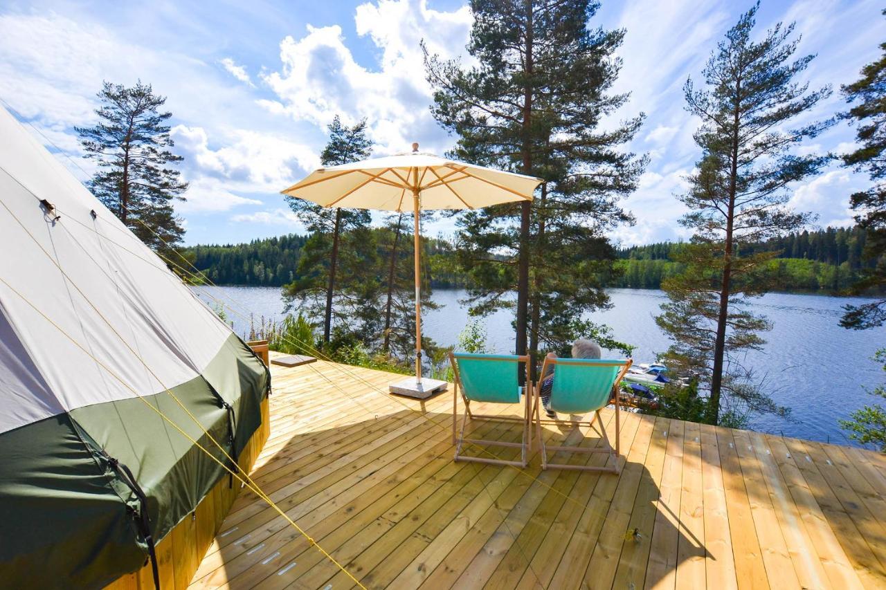 Arjaeng Camping & Stugor Sommarvik Exteriér fotografie